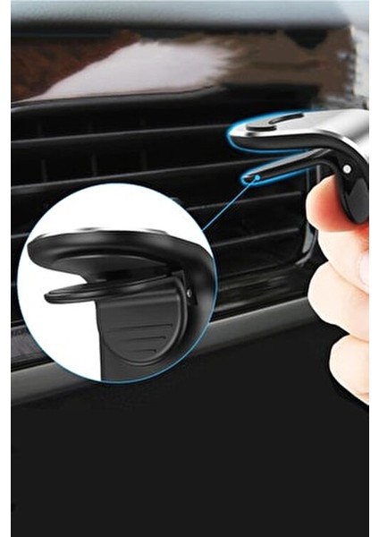 Mıknatıslı Telefon Tutucu Araç Içi Telefon Sabitleyici Aparat Hava Çıkışı Araba Içi Tutacağı