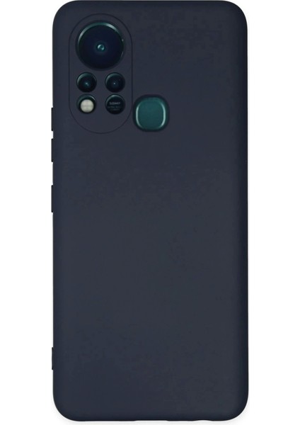 Bfs Infinix Hot 11S Kılıf Nano Içi Kadife Silikon - Lacivert modelleri