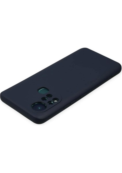 Bfs Infinix Hot 11S Kılıf Nano Içi Kadife Silikon - Lacivert indirimleri