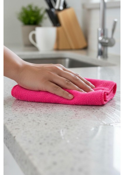 2'li Mikrofiber Temizlik Bezi 40X40 cm – Leke Bırakmaz, Yüksek Emicilik indirimleri