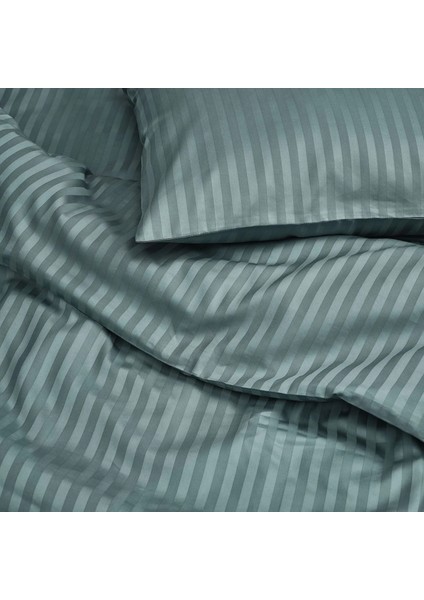 Nattjasmın Çift Kişilik Nevresim Seti Mavi Yeşil 240 x 220 / 50 x 60 cm modelleri