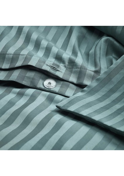 Nattjasmın Çift Kişilik Nevresim Seti Mavi Yeşil 240 x 220 / 50 x 60 cm fırsatları