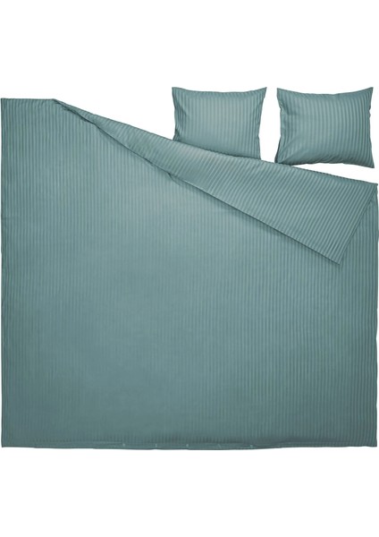 Nattjasmın Çift Kişilik Nevresim Seti Mavi Yeşil 240 x 220 / 50 x 60 cm indirimleri