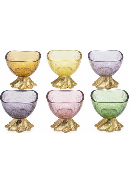 Aymın Kristal 6’lı Asorti Lokumluk Seti