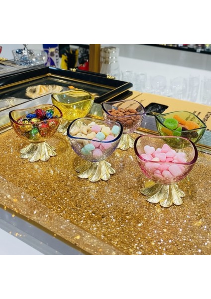 Aymın Kristal 6’lı Asorti Lokumluk Seti fırsatları