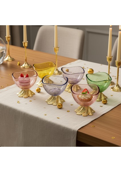 Aymın Kristal 6’lı Asorti Lokumluk Seti indirimleri