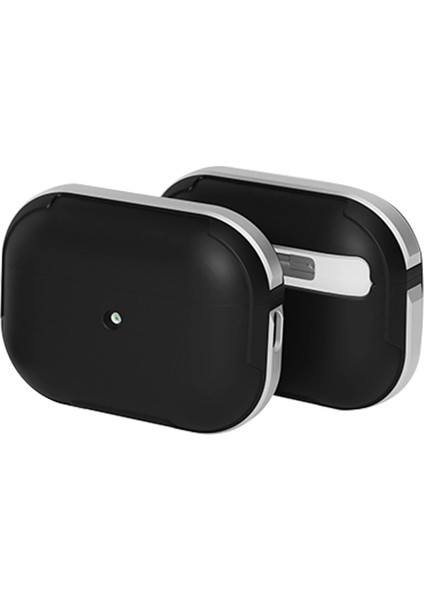 Bfs Airpods Pro 2 (2.nesil) Mo-A8 Armor Kılıf - Gümüş