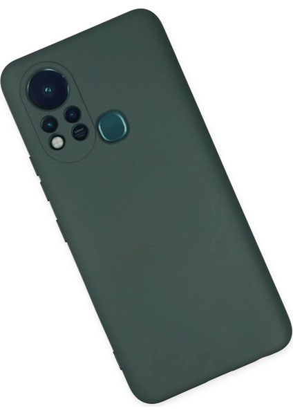 Bfs Infinix Hot 11S Kılıf Nano Içi Kadife Silikon - Koyu Yeşil fiyatları