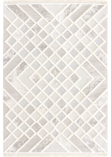 Boca J. 8002 Soft Geometrik Özel Ölçü Bukle Yumuşacık Salon Antre Mutfak Halı Yolluk modelleri