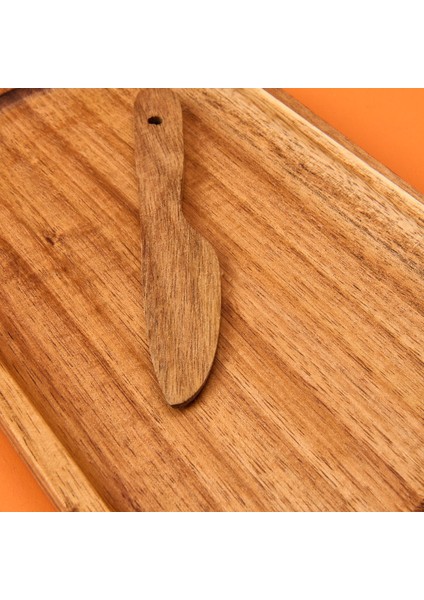 Akasya Oval Sunumluk - Kahverengi - 30X14 cm modelleri