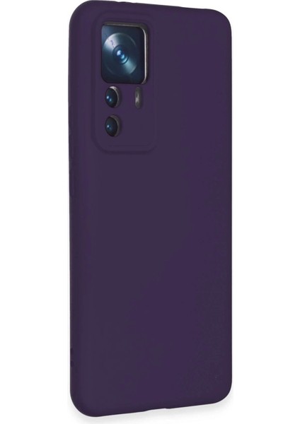Bfs Xiaomi Mi 12T Pro Kılıf Nano Içi Kadife Silikon - Mor fiyatları