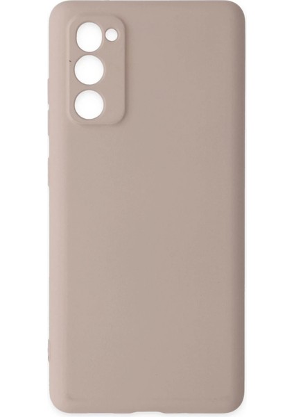 Bfs Samsung Galaxy S20 Fe Kılıf Nano Içi Kadife Silikon - Pudra