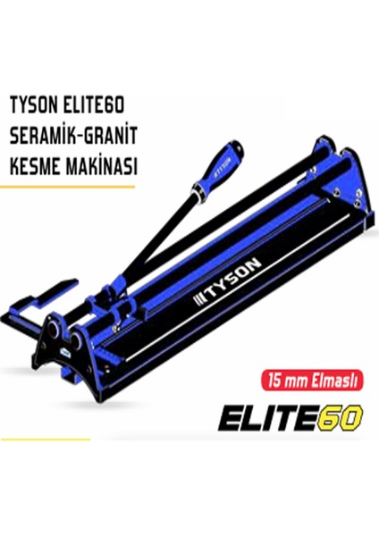 9198 Seramik Granit Kesme Makinası ELITE60 modelleri