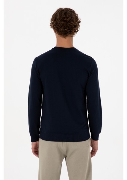 Erkek Lacivert Sweatshirt 50313801-VR033 indirimleri