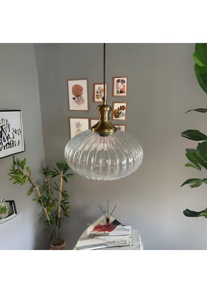 Elegant Cam Şeffaf Avize Eskitme Tokmak Başlık Sarkıt Lamba Restoran Salon Aydınlatma modelleri