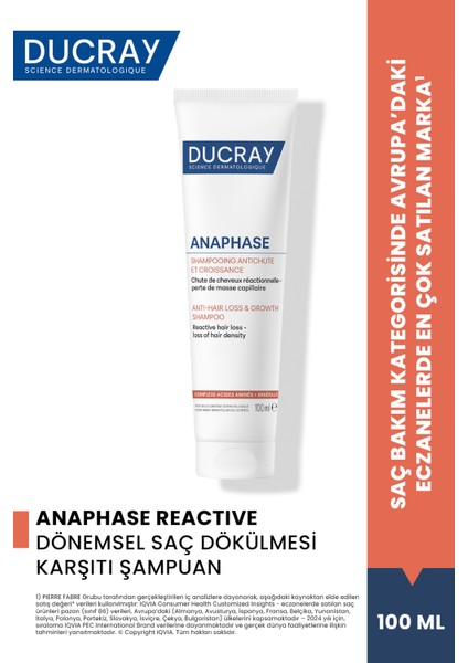 Anaphase Reactiv Saç Dökümesi Karşıtı Şampuan 100 ml
