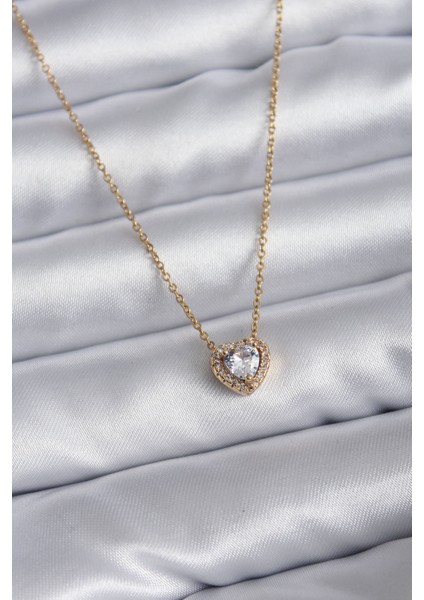 316L Çelik Zincir Gold Renk Charm Kadın Ke