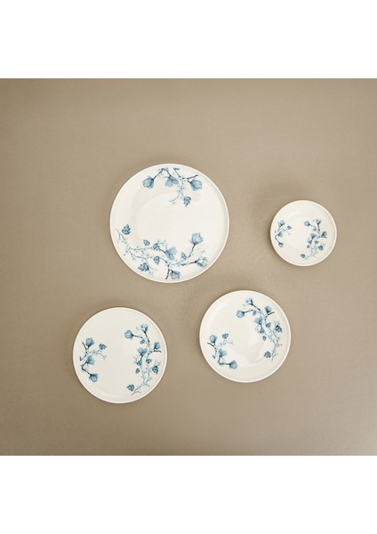 Anemon 24 Parça Porselen Yemek Takımı - Renkli fiyatları