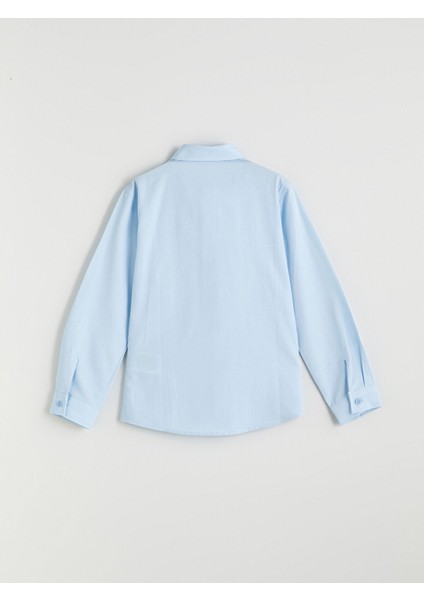 Yeni Sezon Basic Uzun Kollu Erkek Çocuk Gömlek modelleri