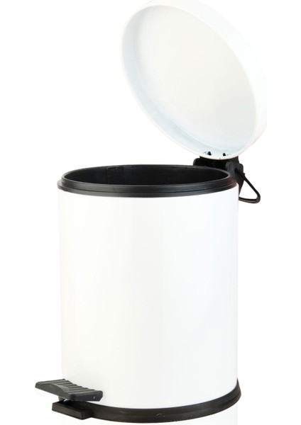 Bath Pedallı Çöp Kovası - Beyaz - 5 Lt modelleri