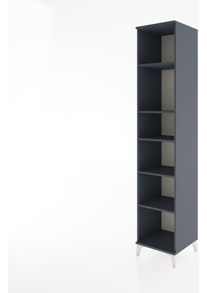 Hyperion Dolap 5 Raflı 44X44X221 Antrasit-Antrasit fırsatları