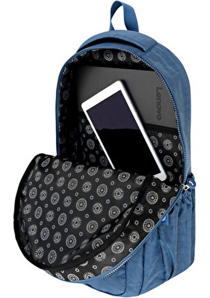 2'li Set Lüx Krinkıl Kumaş Lise ve Ortaokul Sırt Çantası + Kalemlik, Maymun Anahtarlık Hediyeli