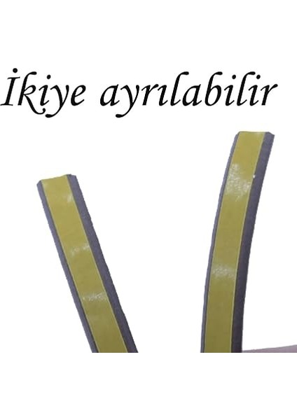 10 Metre (5x2=10 Metre) Yapışkanlı Gri Kapı Pencere Bandı Fitili Soğuk Izolasyon Kauçuk Bantları modelleri