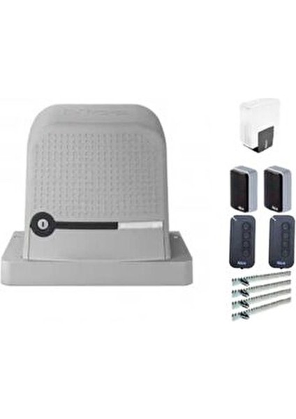 Robus 600 Otomatik Yana Kayar Sürgülü Bahçe Garaj Kapısı Motoru Nice Uzaktan Kumanda