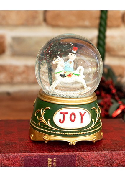 Adile Cam Küre Şeffaf Vintage Tasarım 11,5x11,5x15,5 cm Ev Dekorasyonu