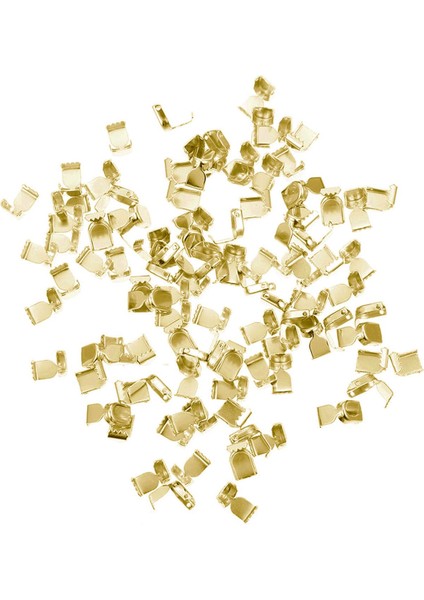 Gold Altın Renk Metal Ayakkabı Bağcık Ucu Klipsi 30 Adet fırsatları