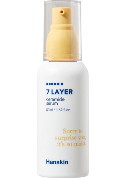7 Layer Ceramide Serum Onarıcı Nemlendirici Cilt Serumu 50 ml