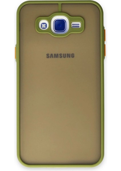 Bfs Samsung Galaxy J7 Kılıf Montreal Silikon Kapak - Açık Yeşil