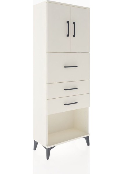 Arges Dolap 2 Raflı 3 Çekmeceli 2 Kapaklı 60X30X163 Aytaşı-Aytaşı fiyatları