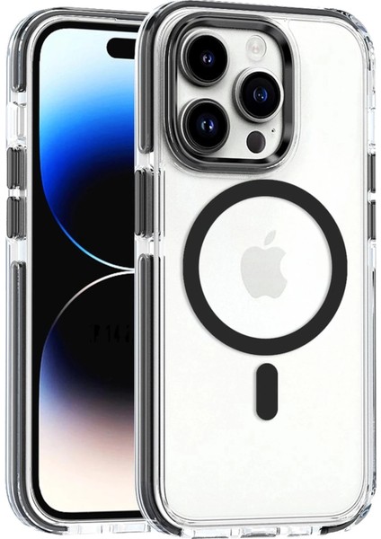 Bfs iPhone 14 Pro Bella Magsafe Kapak - Siyah