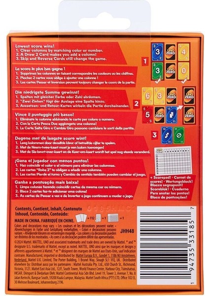 JHH48 Uno Zero