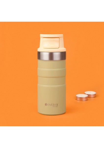 Kitchen Bireysel Termos - Bej - 350 ml modelleri