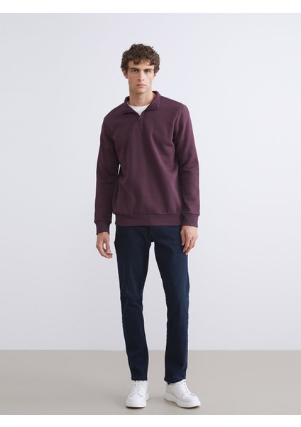 Yeni Sezon Dik Yaka Uzun Kollu Erkek Kalın Sweatshirt fiyatları