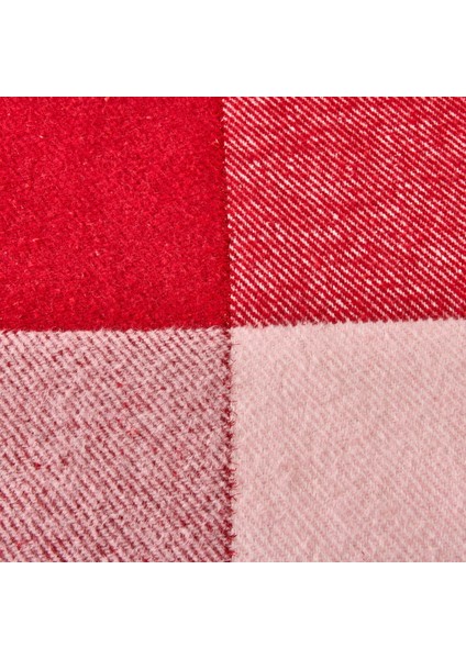 Soft Vintera Pamuklu Tek Kişilik Battaniye - Kırmızı / Yeşil - 150X200 cm modelleri