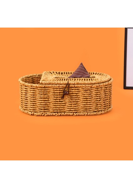 Star Bölmeli Dekoratif Peçetelik - Kahverengi modelleri