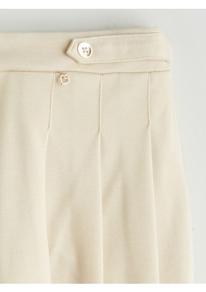 Yeni Sezon Beli Lastikli Pileli Kız Çocuk Şort Etek fiyatları