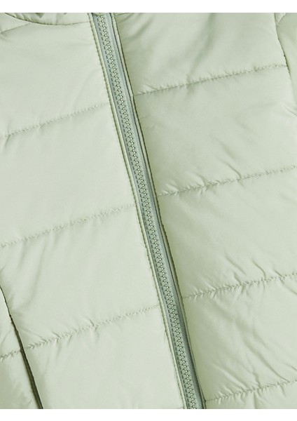 Yeni Sezon Kapüşonlu Kız Çocuk Şişme Mont modelleri