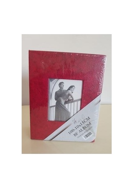 Istediğiniz Renk 100LÜ 10X15CM Fotoğraf Albümü - Deri Kaplı Foto Pencereli - Aile Resimleri