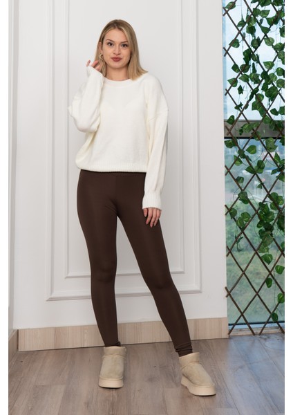 Yuvarlak Yaka Yumoş Triko Kazak 258181