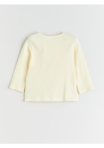 Yeni Sezon Bisiklet Yaka Aristocats Baskılı Kız Çocuk Pijama Takımı modelleri