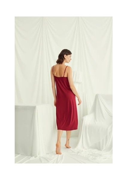 Monamise Dekolteli Yakası ve Kolu Dantelli Sabahlık Takımı fırsatları