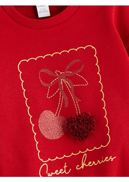 Yeni Sezon Bisiklet Yaka Kız Çocuk Sweatshirt fiyatları