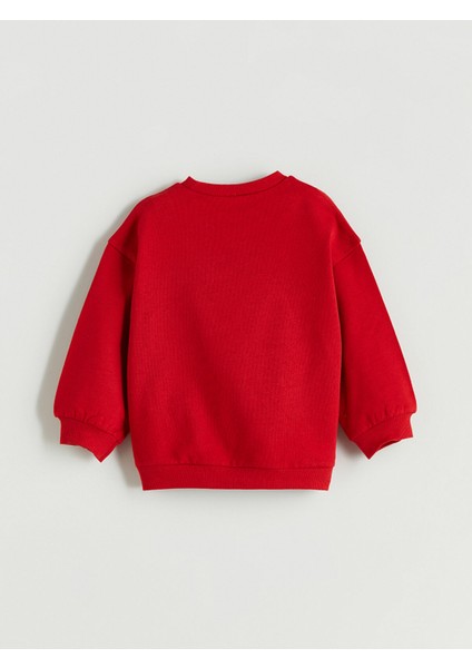 Yeni Sezon Bisiklet Yaka Kız Çocuk Sweatshirt modelleri