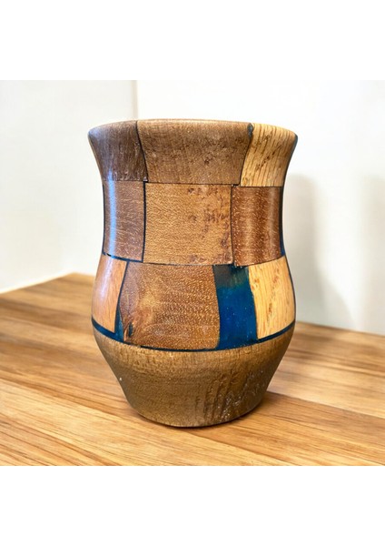 El Yapımı Ceviz–meşe & Epoksi Bardak indirimleri