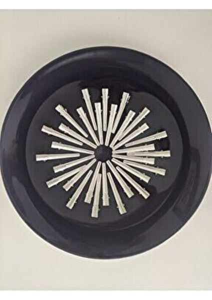 15 Adet Alüminyum Saç Pensi Kuaför Fön Pensi-Toka