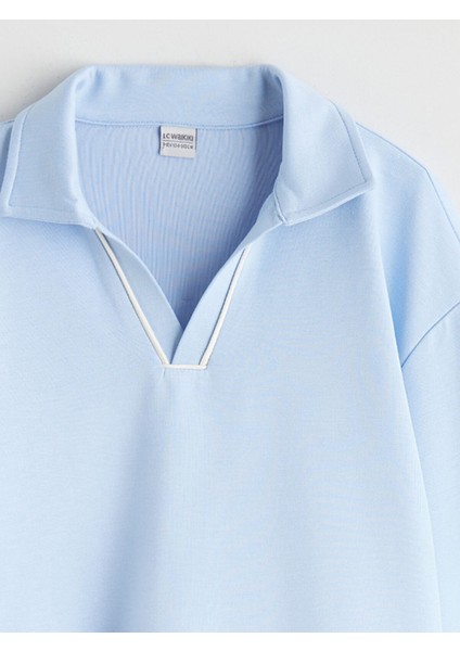 Yeni Sezon Polo Yaka Kız Çocuk Sweatshirt modelleri